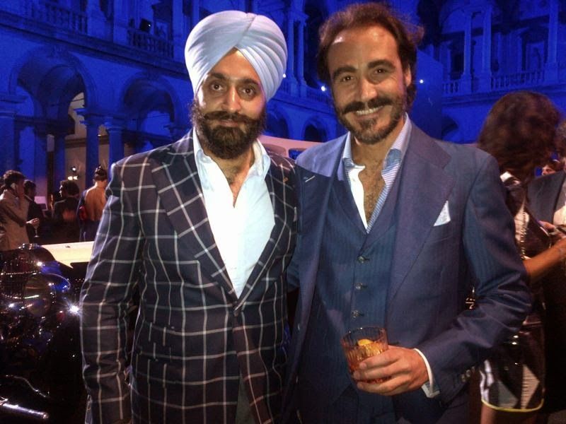PV at Milan Fashion Week with RG