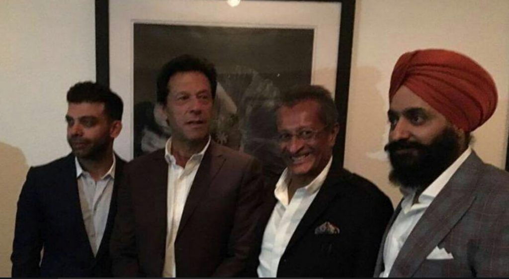CHARITY DINNER WITH IMRAN KHAN IN AID OF NAMAL COLLEGE