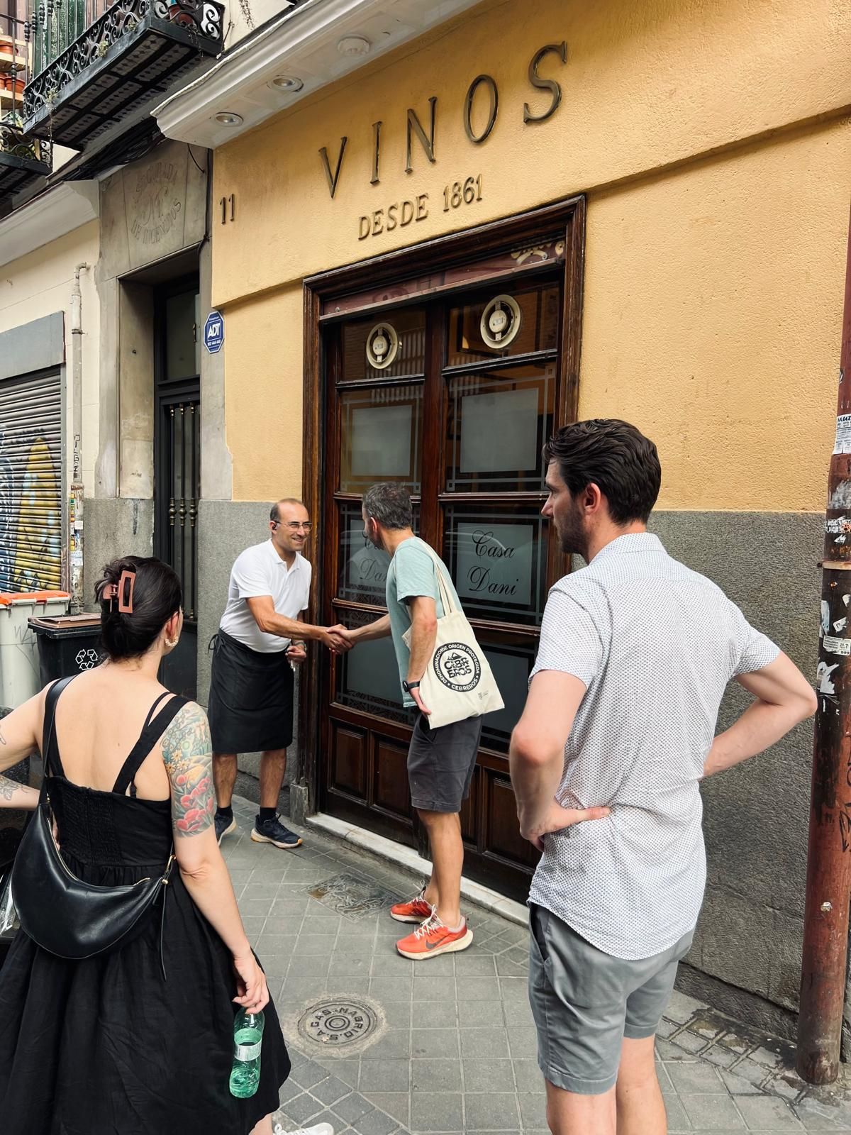 madrid wine and  tapas tour