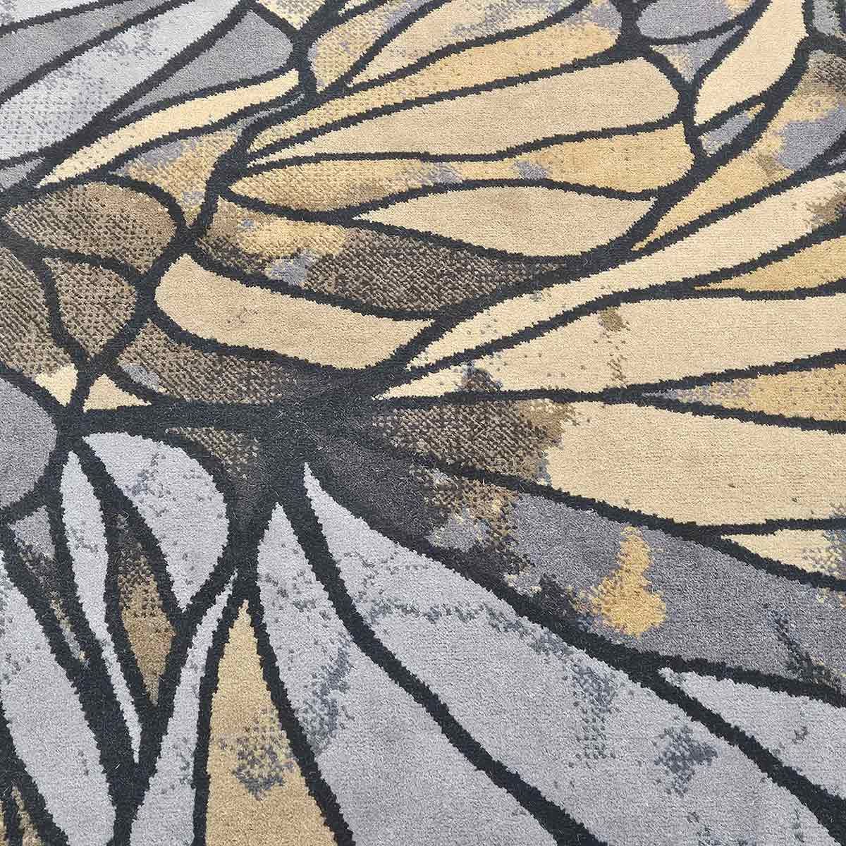 A Close up Of a Rug with A Butterfly Pattern on It — Kelwin Coastal Carpets In Kundra Park, QLD