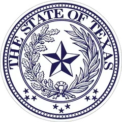 The seal of the state of Texas has a star in the center surrounded by leaves.