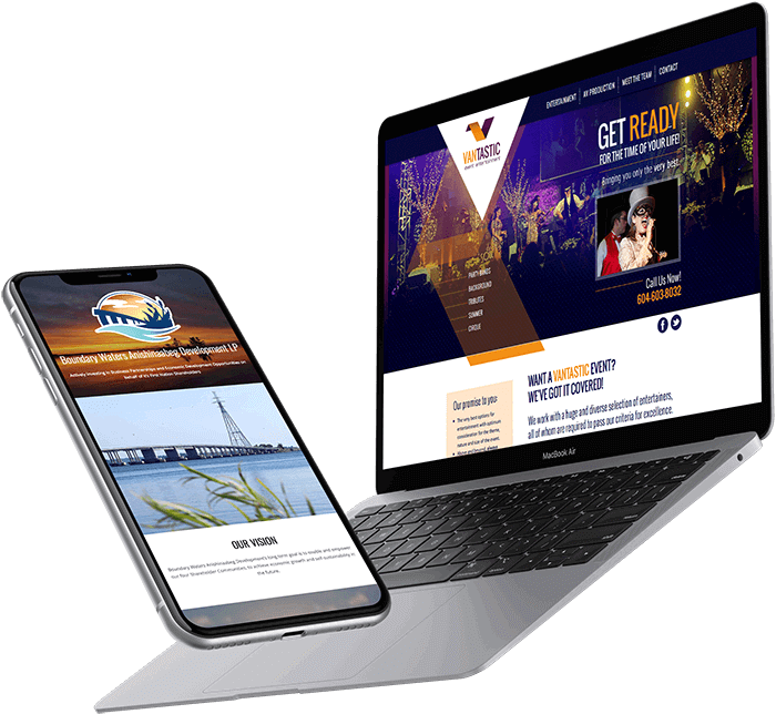 fort frances website design presentation