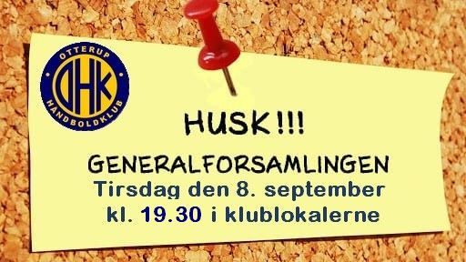 Generalforsamling i OHK