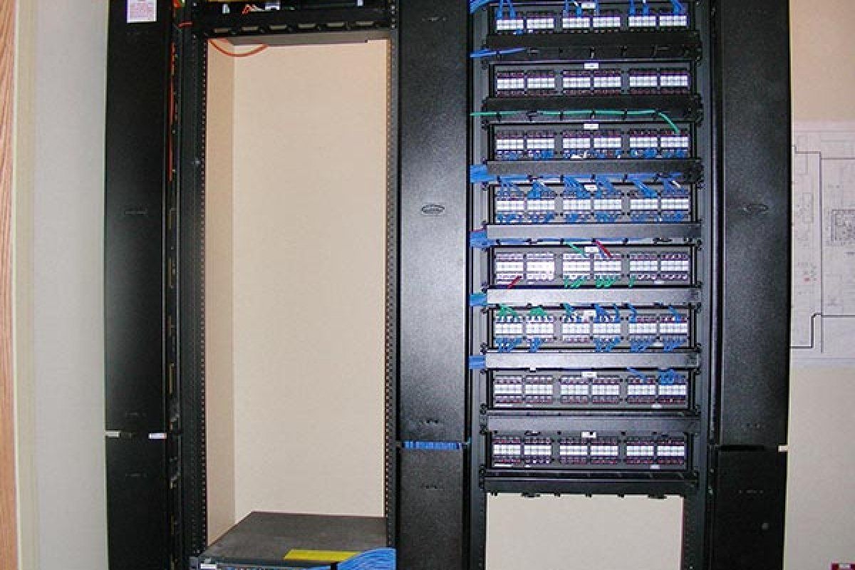 Server Network Rack — Somersworth, NH — Hampton Technical Services