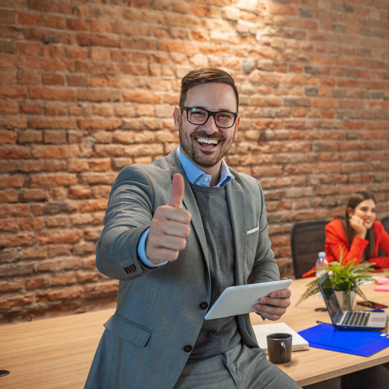 Happy Businessman — Somersworth, NH — Hampton Technical Services
