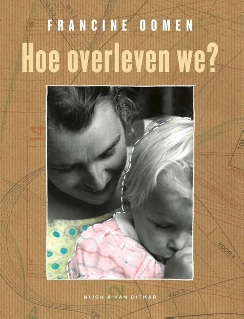 Boekcover: Vrouw en kind omhelzen elkaar. Titel in het Nederlands: 