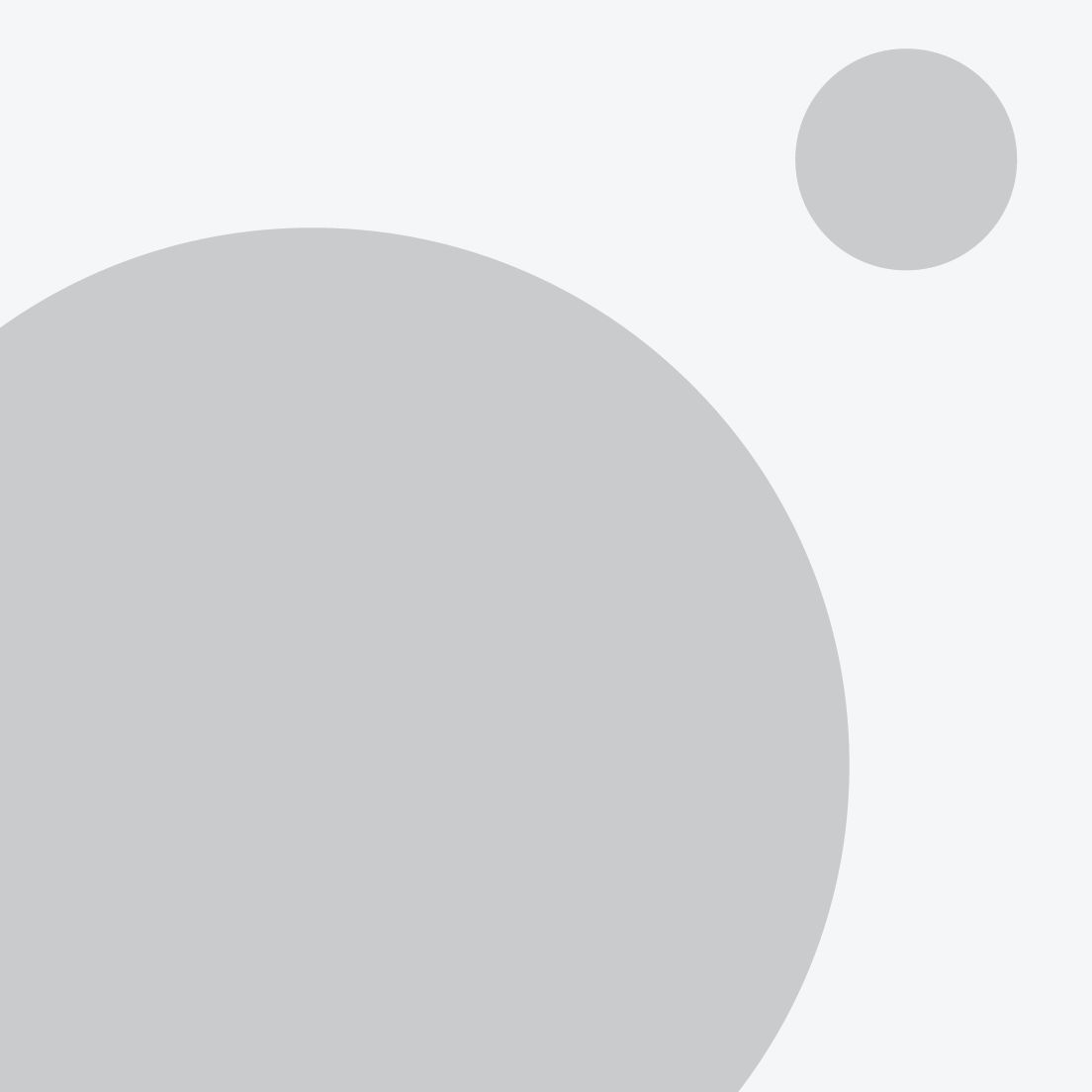 Minimal gray abstract image with two circles on a light background
