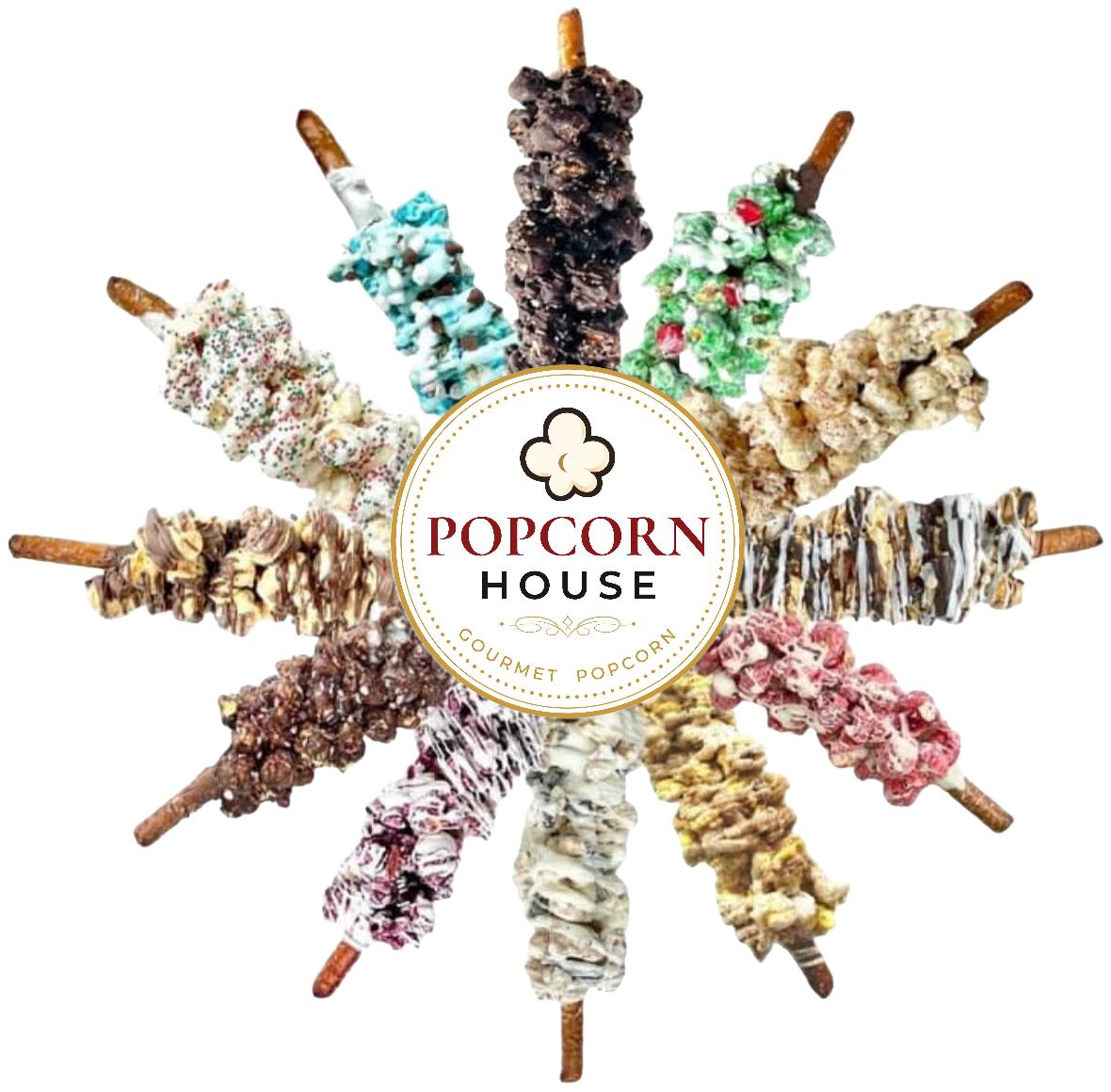 Popcorn Pretzels