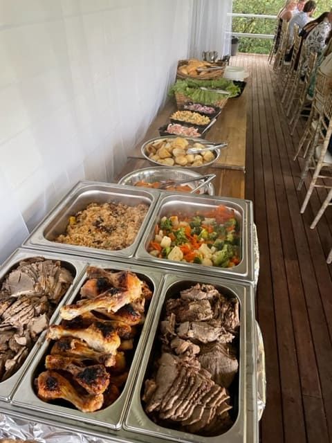 A Buffet Table With A Variety Of Food On It — Tru Blu Catering In Port Macquarie, NSW