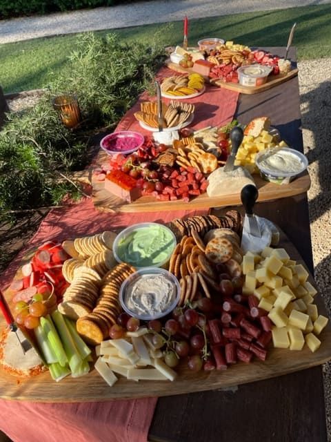 A Buffet Table With A Variety Of Food On It — Tru Blu Catering In Laurieton, NSW