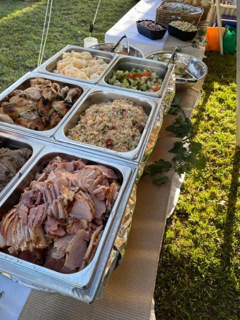 There Are Many Different Types Of Food On The Table — Tru Blu Catering In Nambucca, NSW