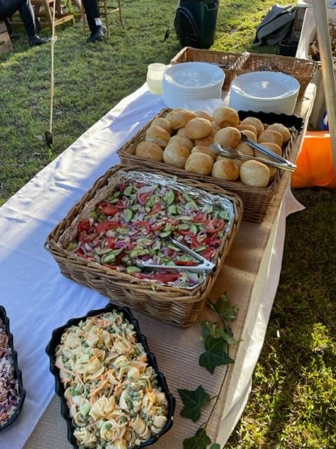A Table With A Bunch Of Food On It — Tru Blu Catering In Nambucca, NSW