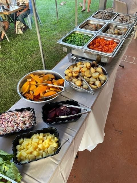 A Buffet Table With A Variety Of Food On It — Tru Blu Catering In Taree, NSW