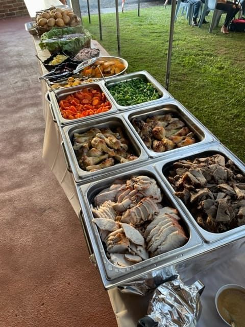 A Buffet Table With A Variety Of Food On It — Tru Blu Catering In Taree, NSW