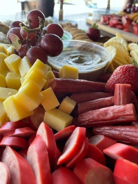 A Variety Of Fruits And Vegetables Including Grapes And Strawberries — Tru Blu Catering In Kempsey, NSW
