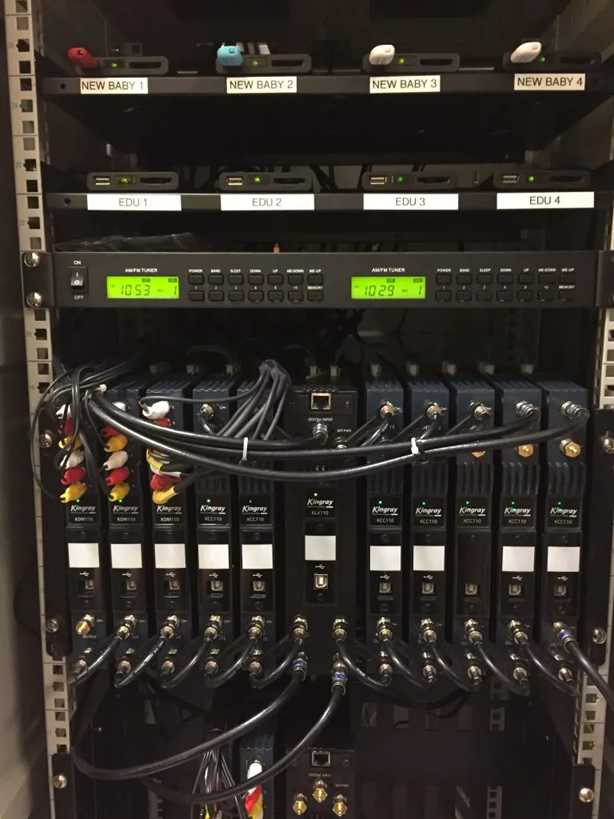 Network Rack With Multiple Connected Modules — MATV Systems Australia Pty Ltd in Wickham, NSW