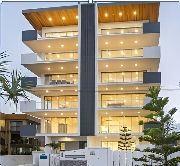 A Tall Building with Lots of Windows and Balconies — MATV Systems Australia Pty Ltd in Wickham, NSW