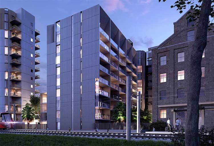 An Artist's Impression of A Building with A Lot of Windows — MATV Systems Australia Pty Ltd in Wickham, NSW