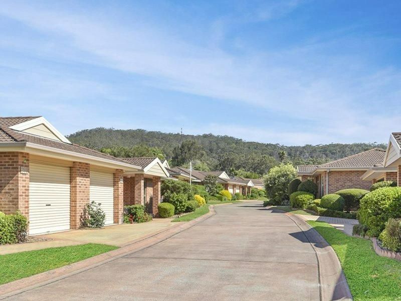 A Row of Houses on A Residential Street with A Mountain in The Background — MATV Systems Australia Pty Ltd in Wickham, NSW