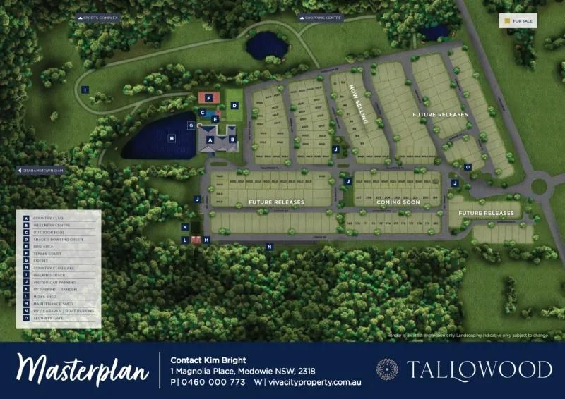 An Aerial View of A Masterplan for Taliowood — MATV Systems Australia Pty Ltd in Wickham, NSW