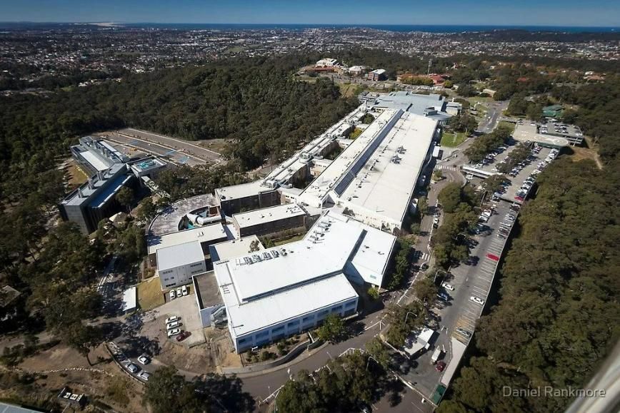 An Aerial View of A Large Building Surrounded by Trees — MATV Systems Australia Pty Ltd in Wickham, NSW