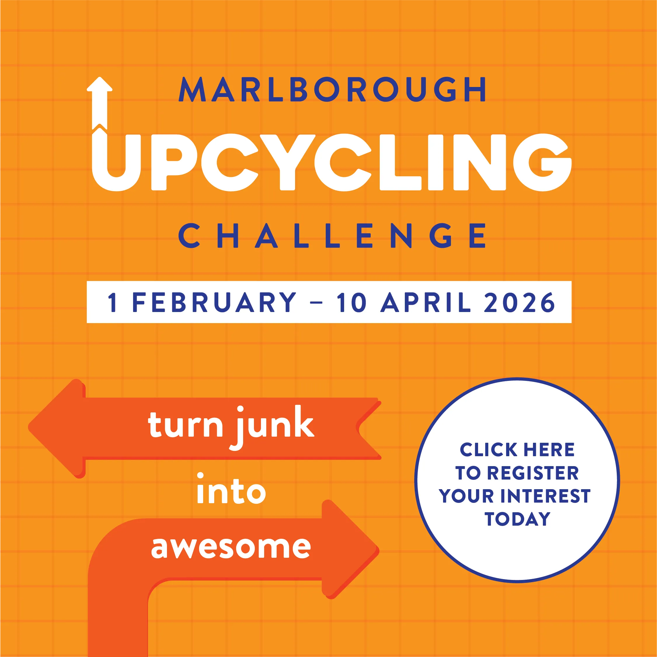 Marlborough Upcycling Challenge Banner