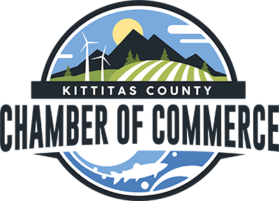 The logo for the kittitas county chamber of commerce