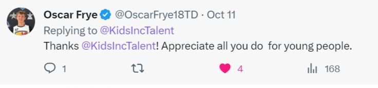 @KidsIncTalent testimonials 