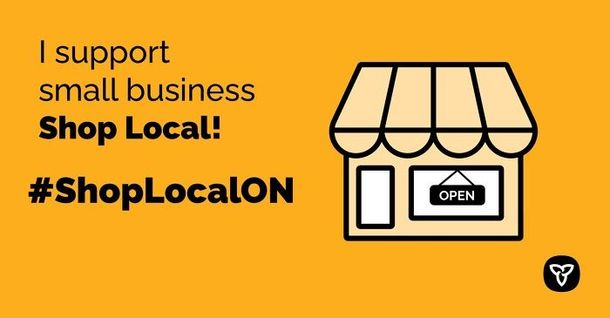 I support small business shop local ! #shoplocalon