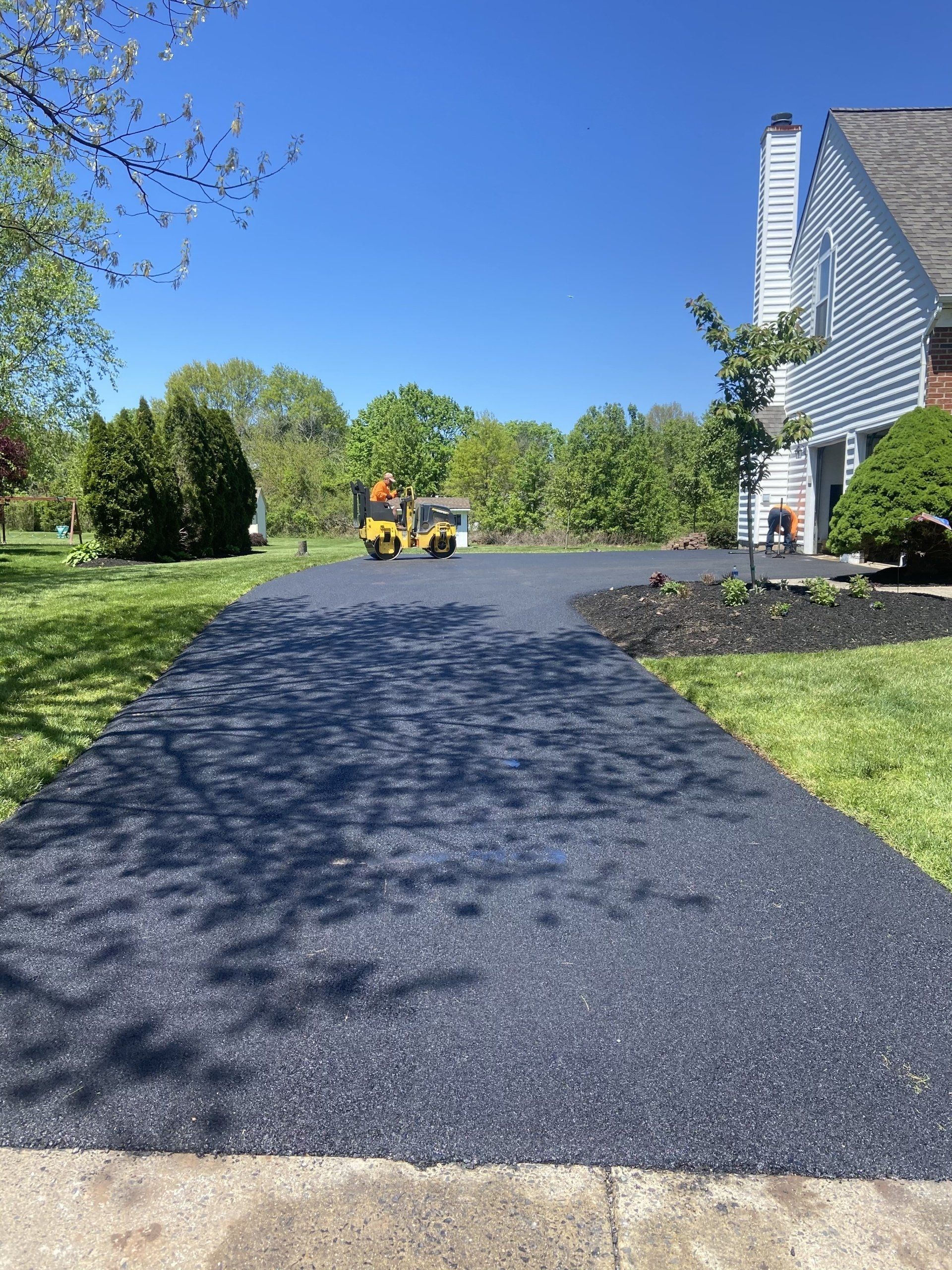 Man Working, D & S Paving, Your Paving Expert Man Working, D & S Paving, Your Paving Expert