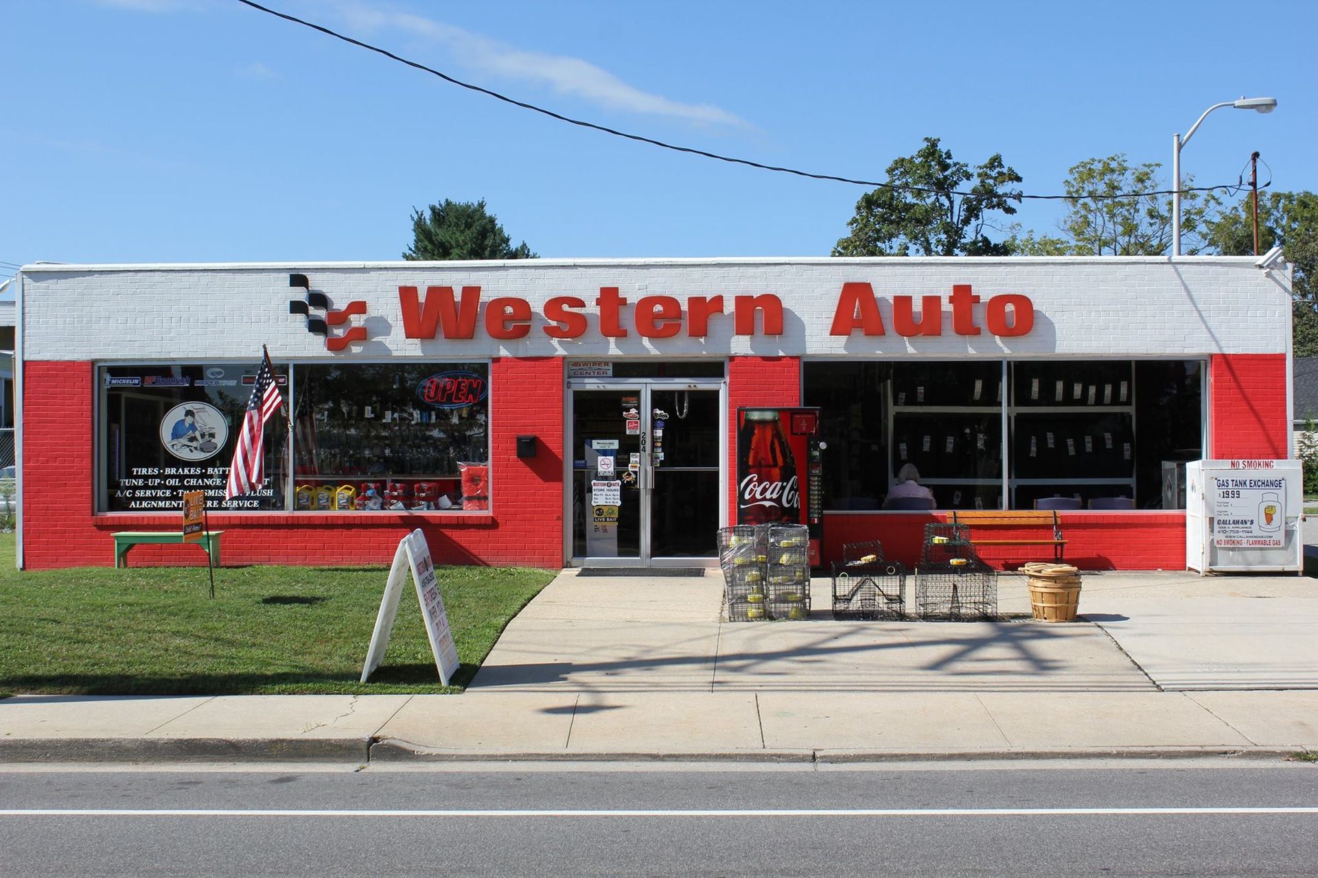Automotive Shop Front | Western Tire & Auto of Centreville