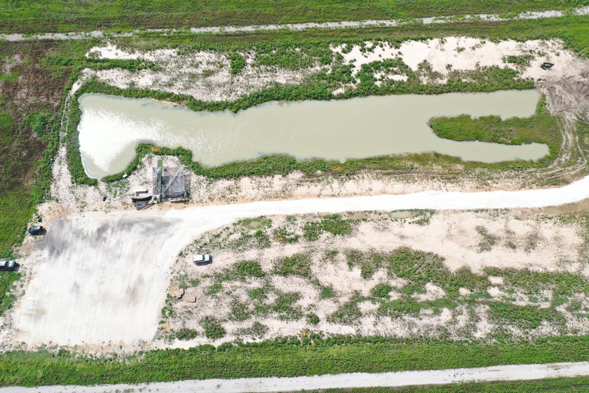 Commercial site preparation project by Gulf Coast Conservation in Southeast Texas