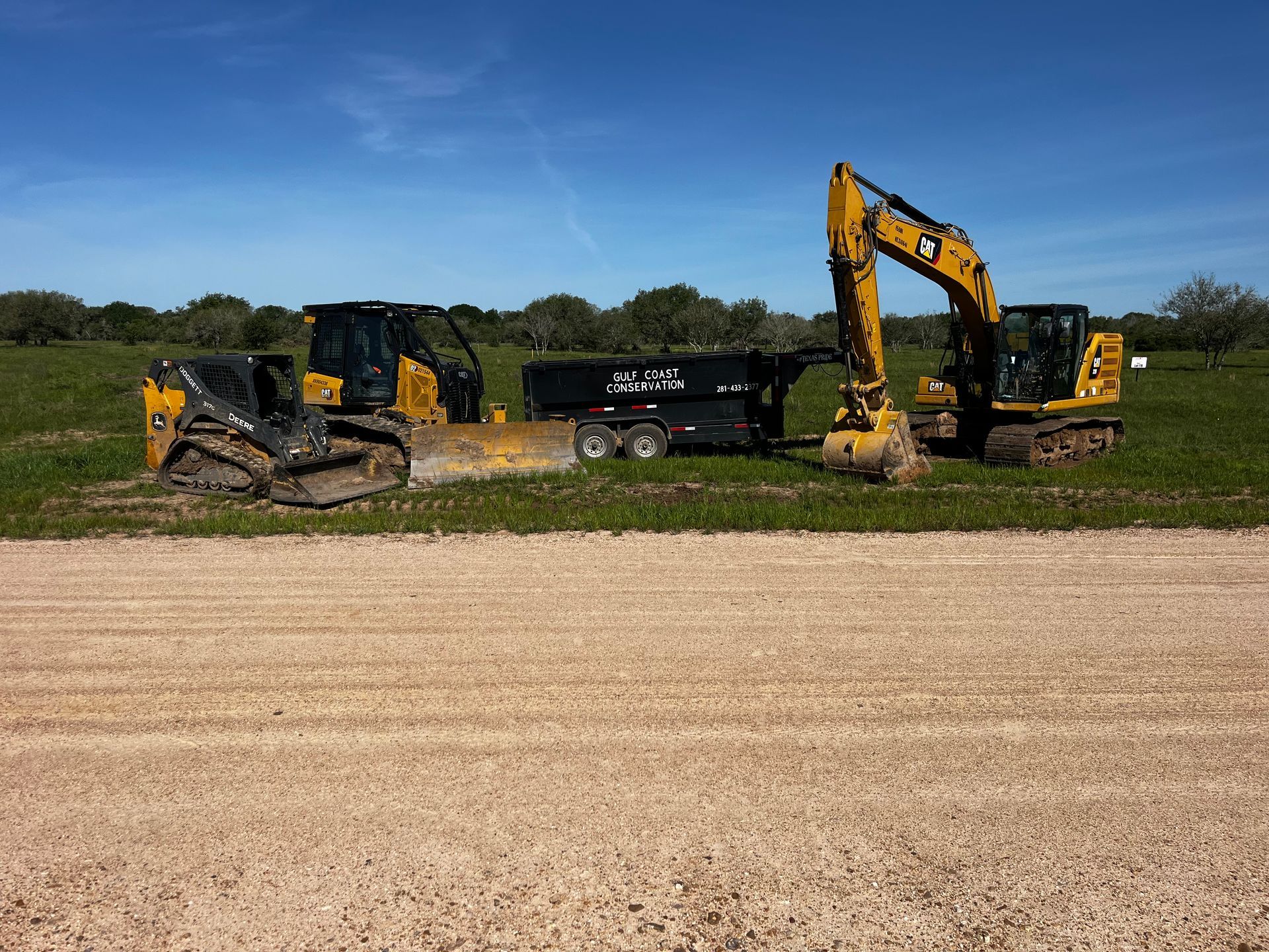 Land clearing equipment