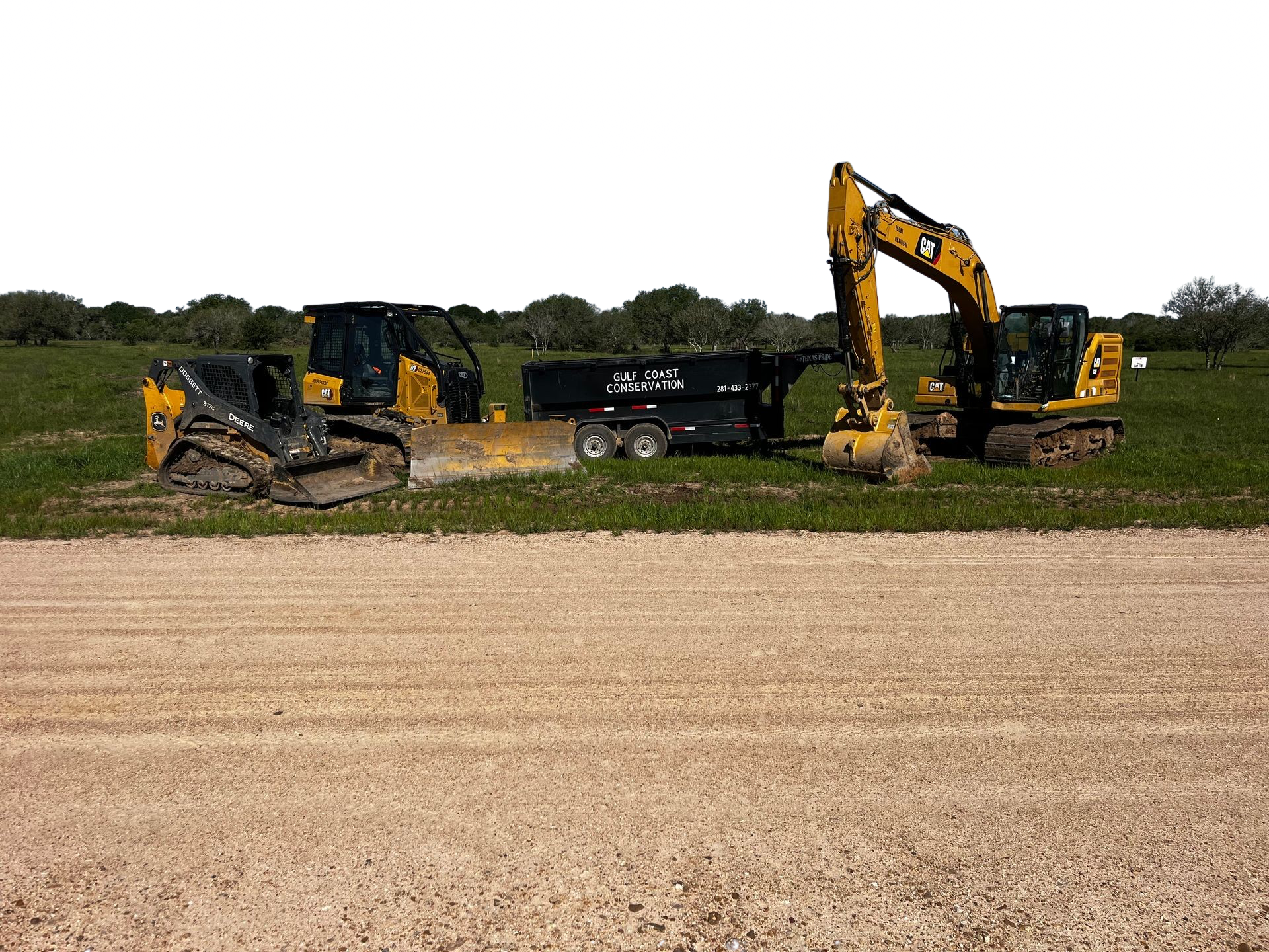 Gulf Coast Conservation land clearing and site development equipment
