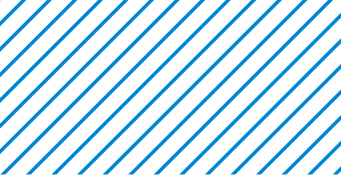 A seamless pattern of blue diagonal lines on a white background.