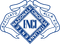 Logo of the Ente Nazionale della Cinofilia Italiana (ENCI), featuring a blue diamond with text and ribbon.