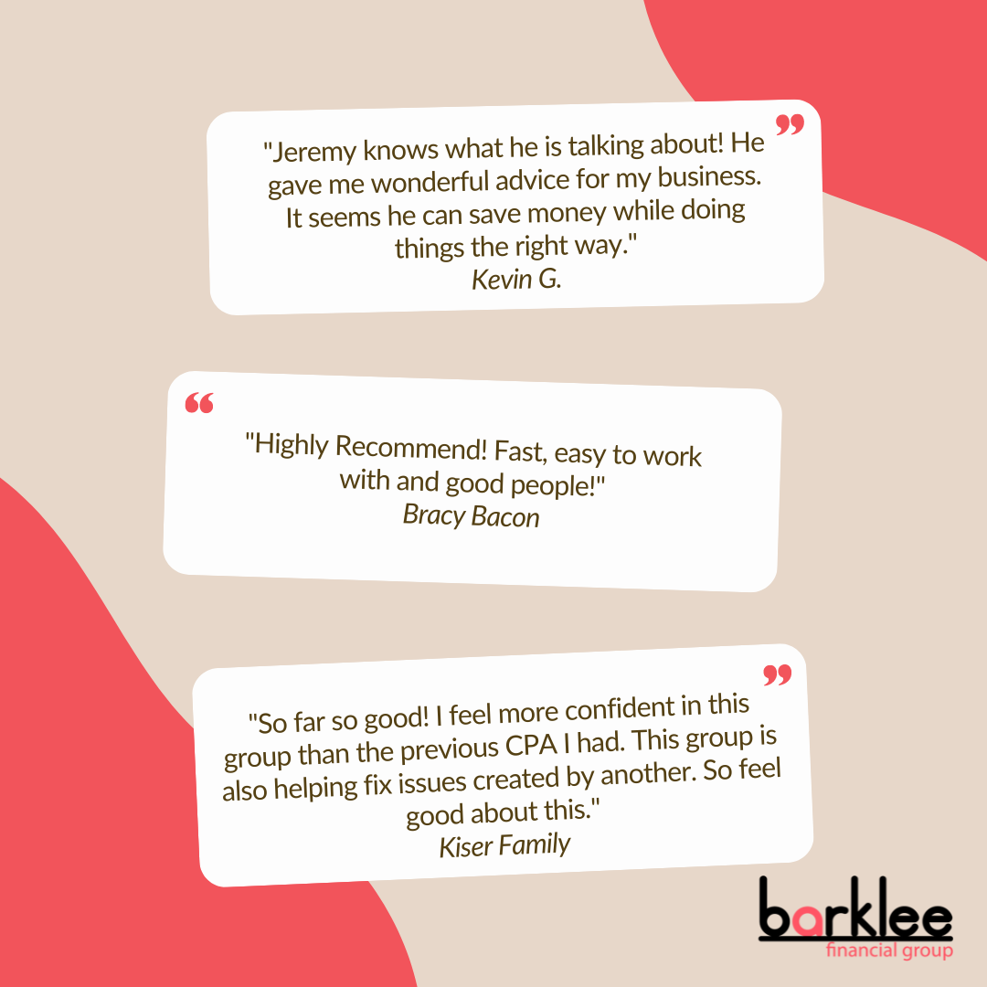 A bunch of quotes on a red and white background