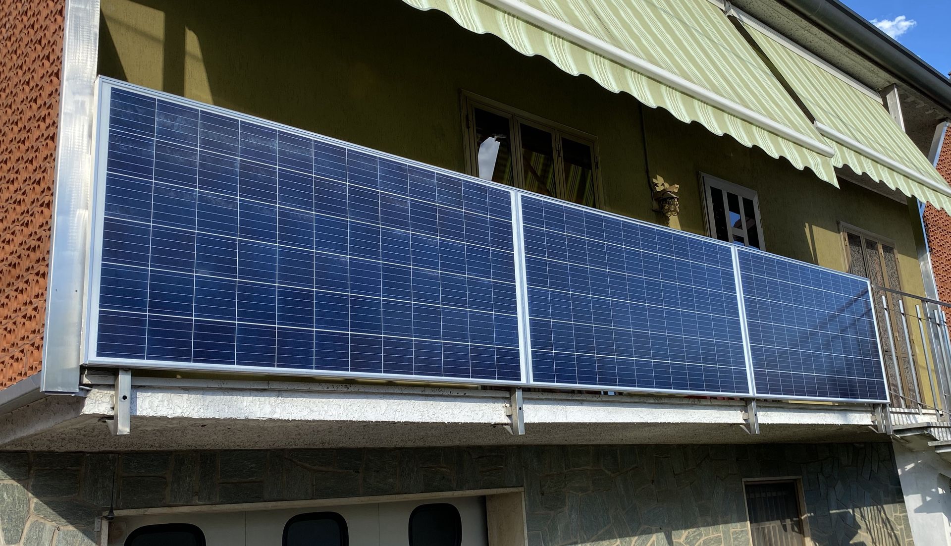 fotovoltaico da balcone