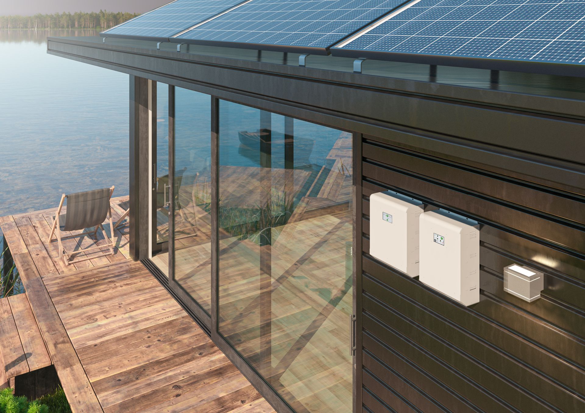 fotovoltaico case mobili, turismo, container
