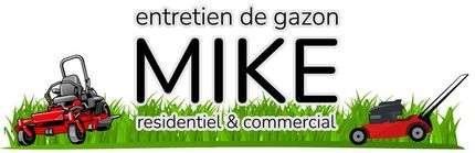 Entretien de gazon Mike LOGO