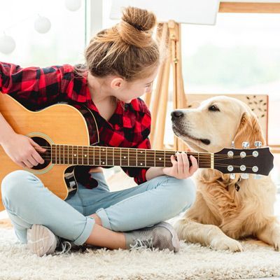 woman working with Maureen Keene, Anxiety Dog Trainer