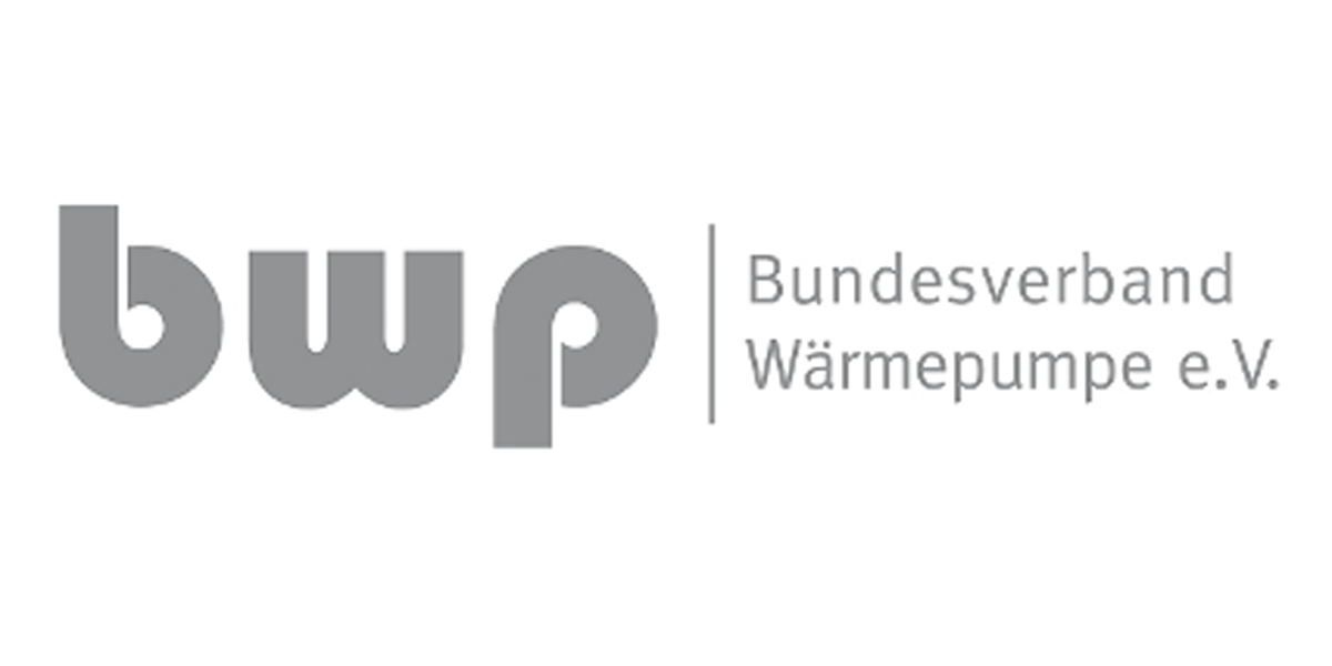 Logo for Bundesverband Wärmepumpe e.V., gray 