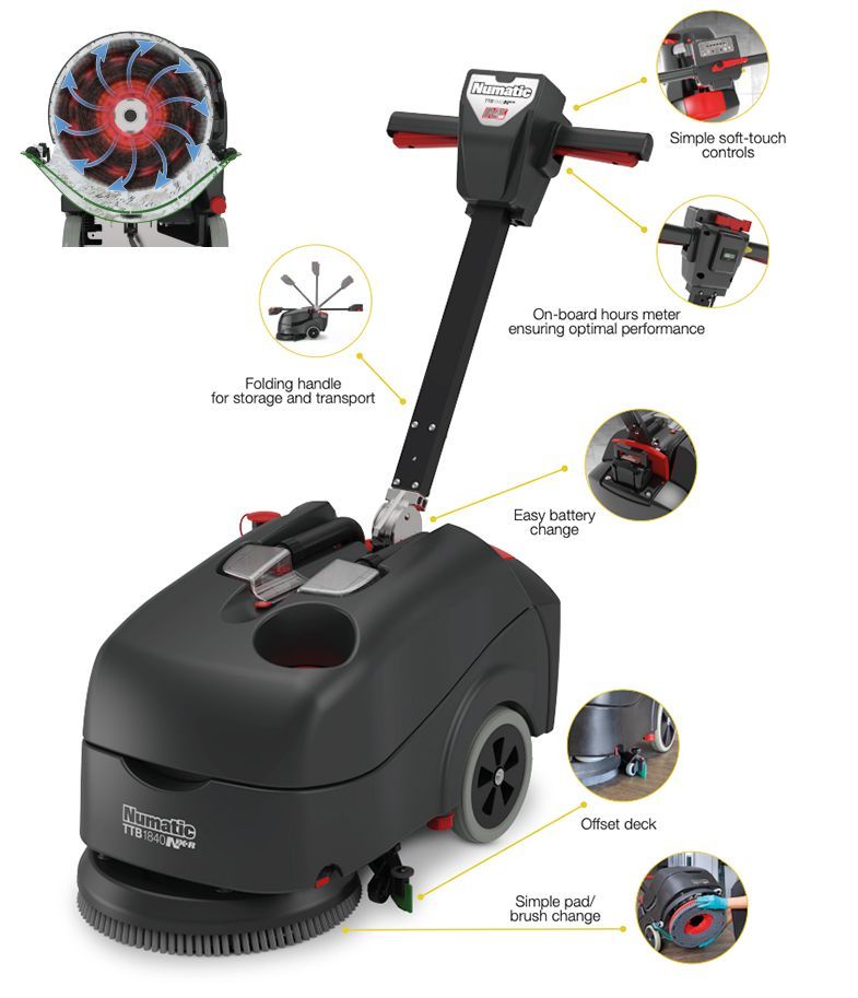 Numatic TTB1840NX-R