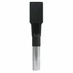 Black and silver vacuum crevice tool.