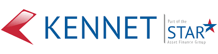 KENNET logo with a red arrow, the text 
