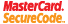 MasterCard and SecureCode logos in red and yellow text on a white background