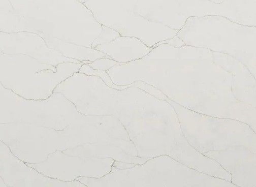 Light gray marble surface with subtle white veining