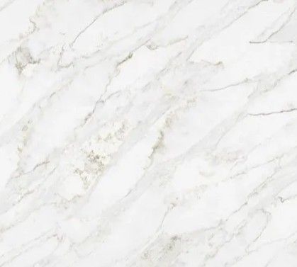 White marble surface with subtle gray veining