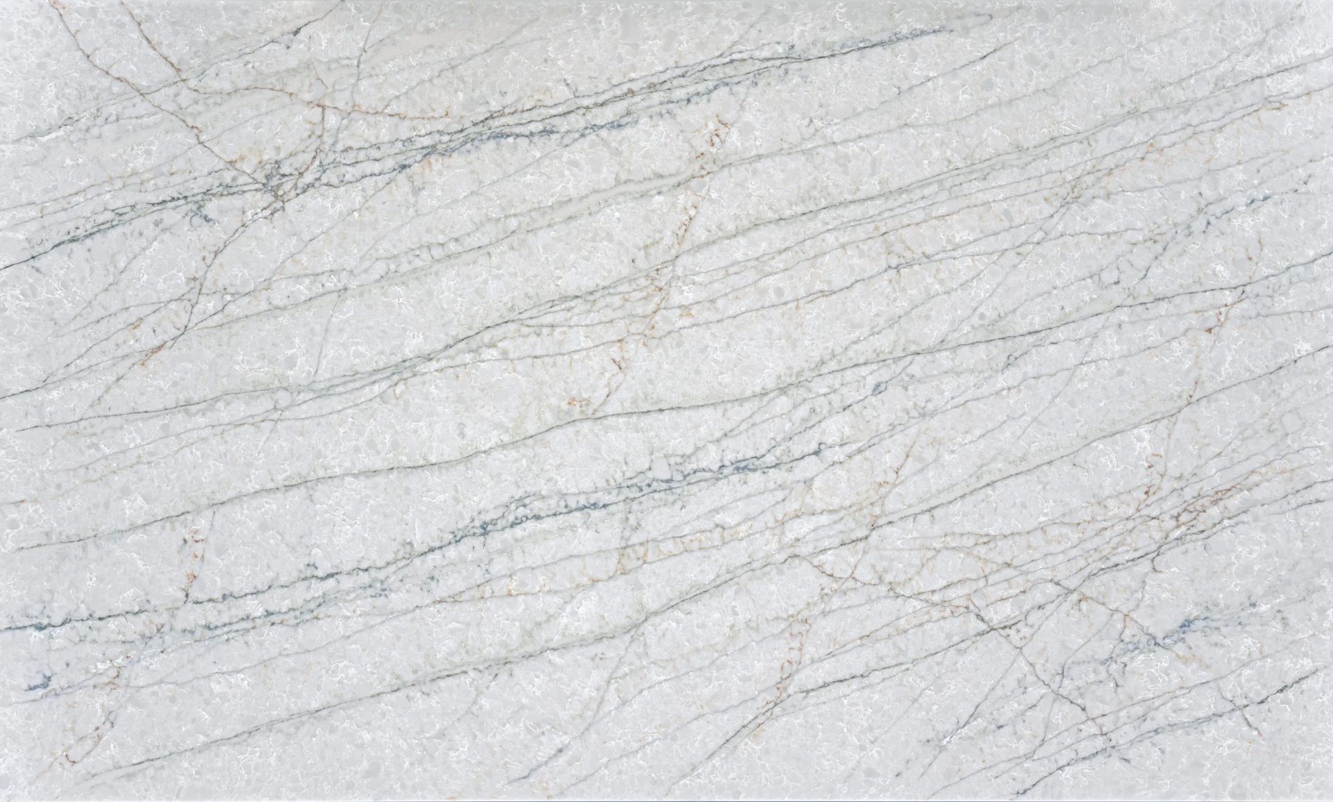 Close-up of a light gray marble surface with fine darker veins
