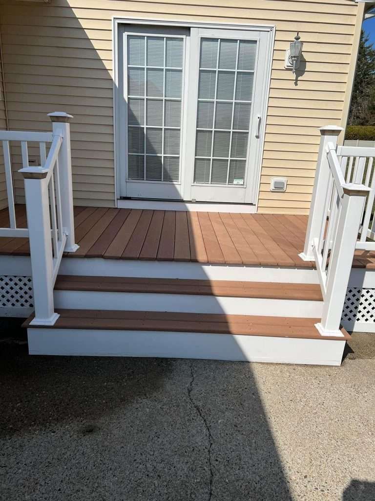 Dirty Deck After — Ludlow, Massachusetts — All Blue Pressure Washing